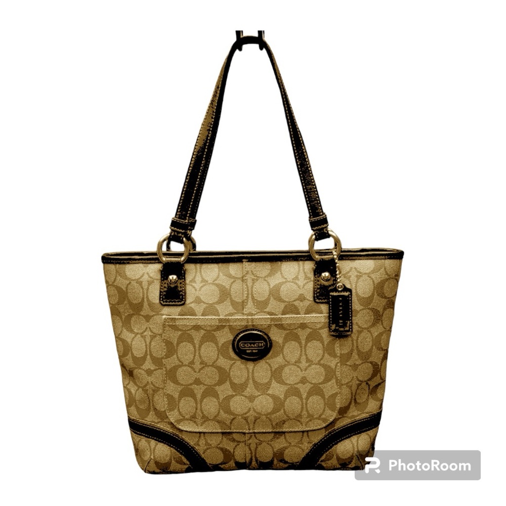 Authentic COACH Bag Wallet combo Peyton Signature Bag F1263-F16917